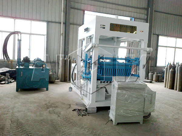 hydraulic block making machine