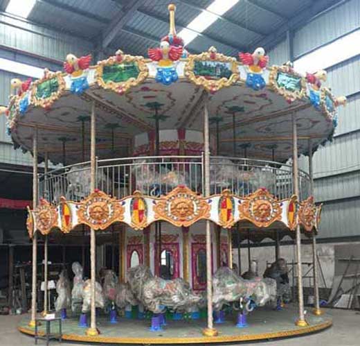 Beston double decker carousel