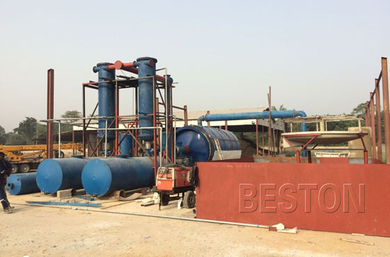 Tire Pyrolysis Plant