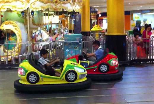 Battery bumper cars