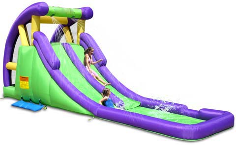 BIS-027-Outdoor-Inflatable-Twin-Water-Slides-for-Sale