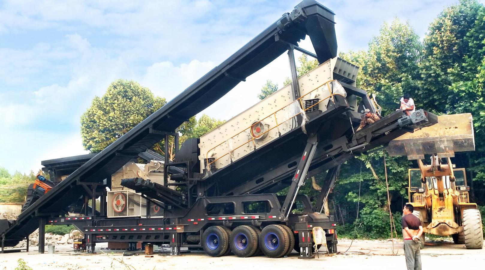 mobile crusher plant 