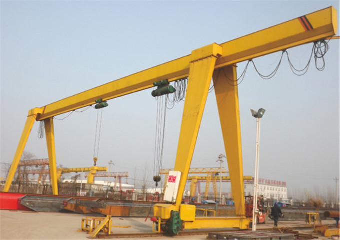 Sold single girder gantry crane price