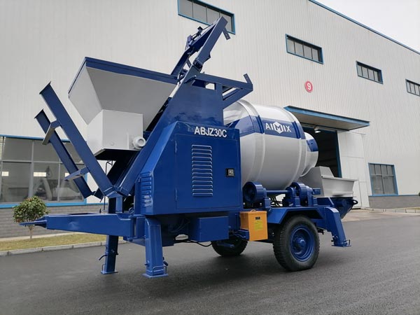 ABJZ30C concrete mixer and pump for sale