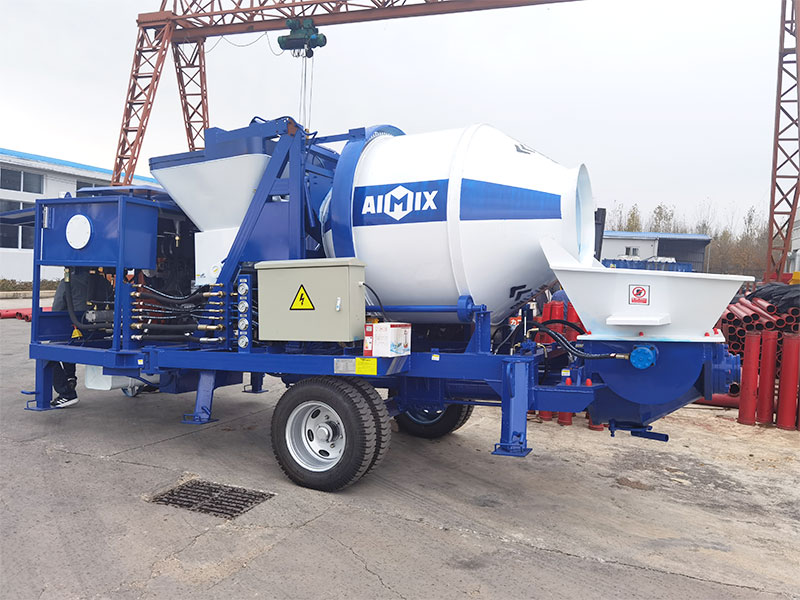 concrete mixer pump price