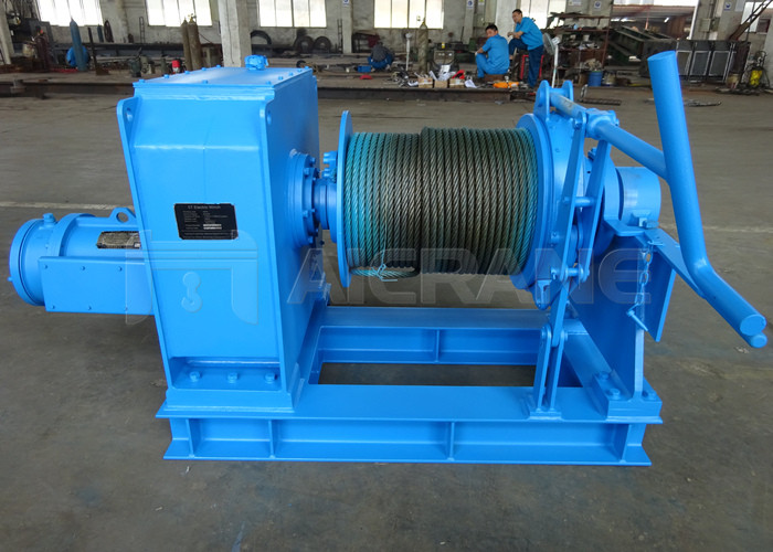 anchor drum winch