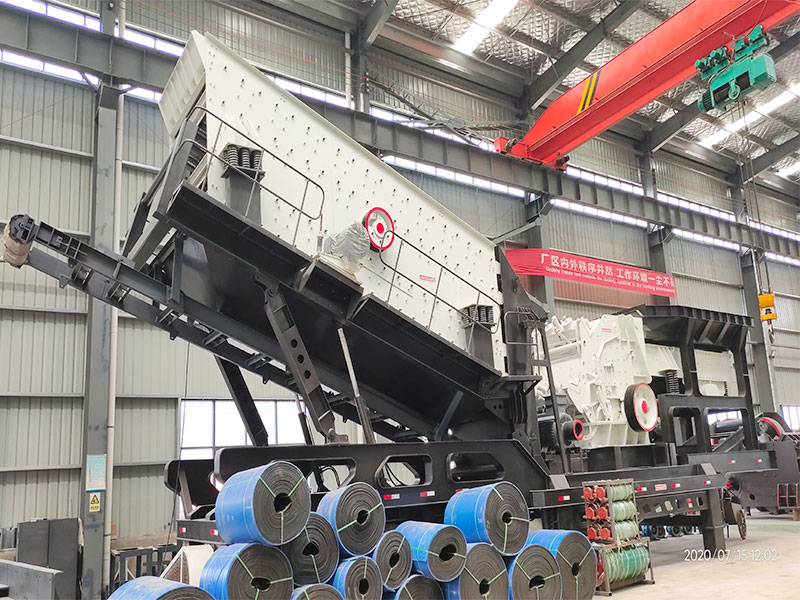 mobile crushing plant