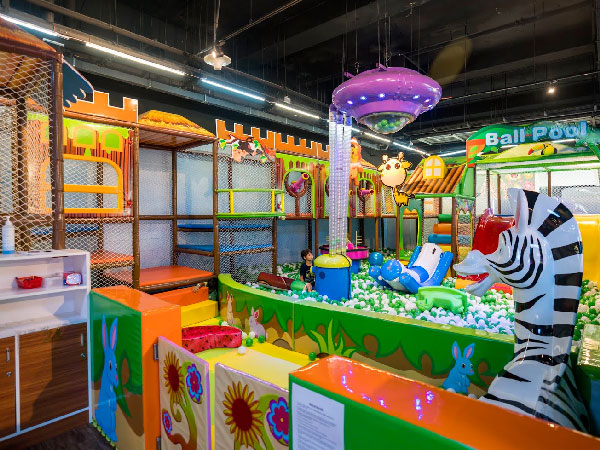 Kid indoor play area