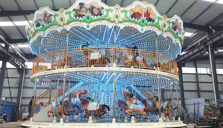 Grand carousel ride