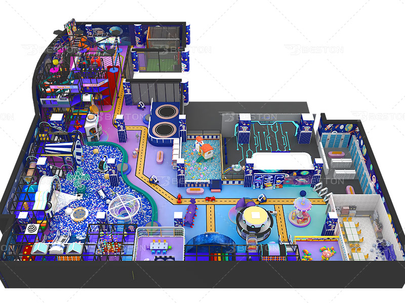 space indoor playground for sale
